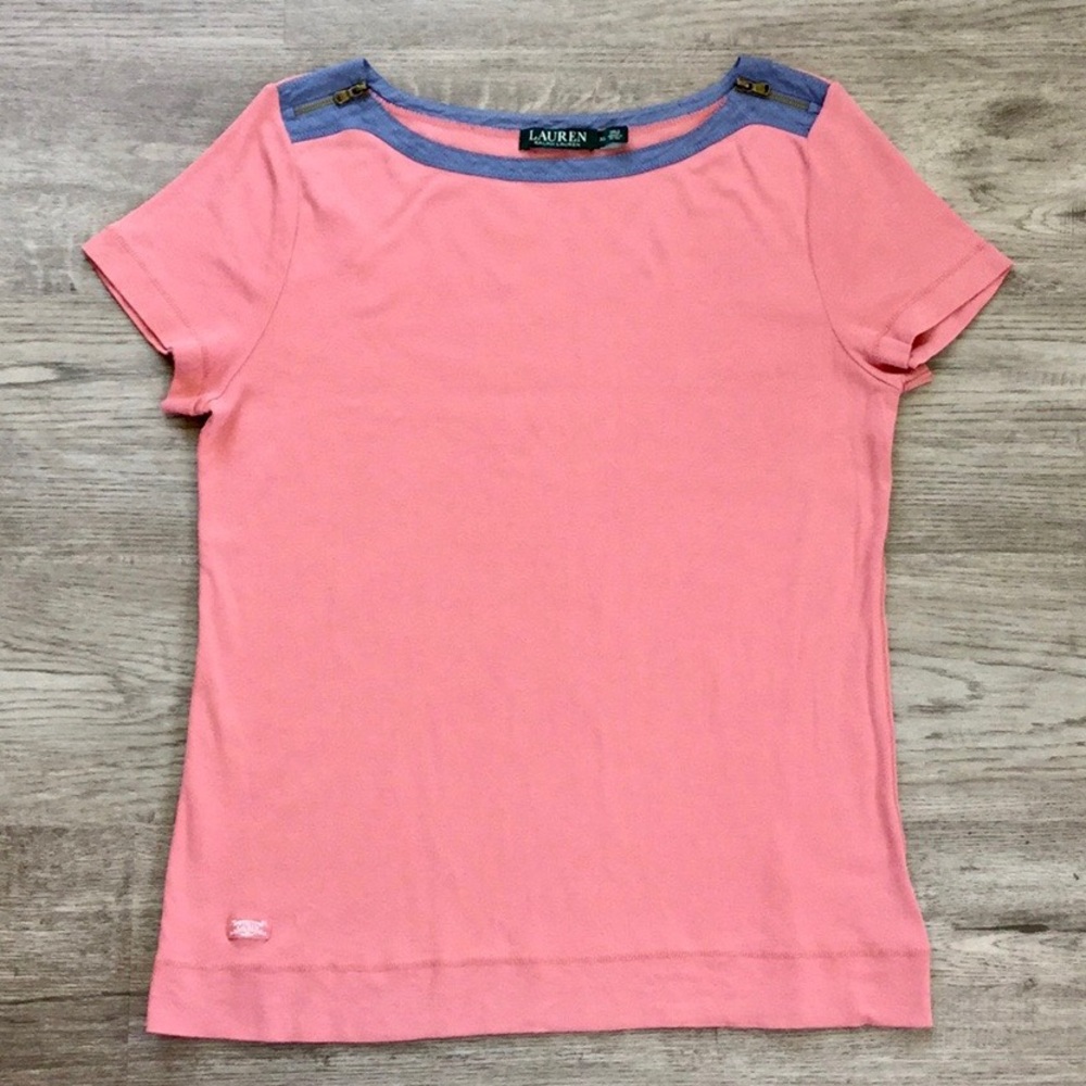Ralph Lauren - 100% Cotton T-Shirt - Dusty Rose